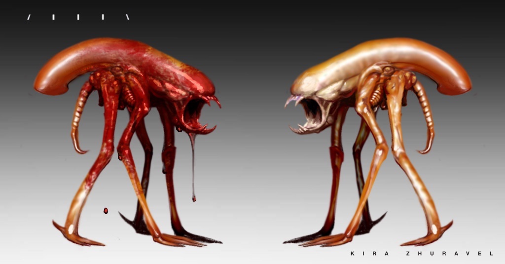 kyrazhuravel's tweet image. Chest Burster #xenomorph