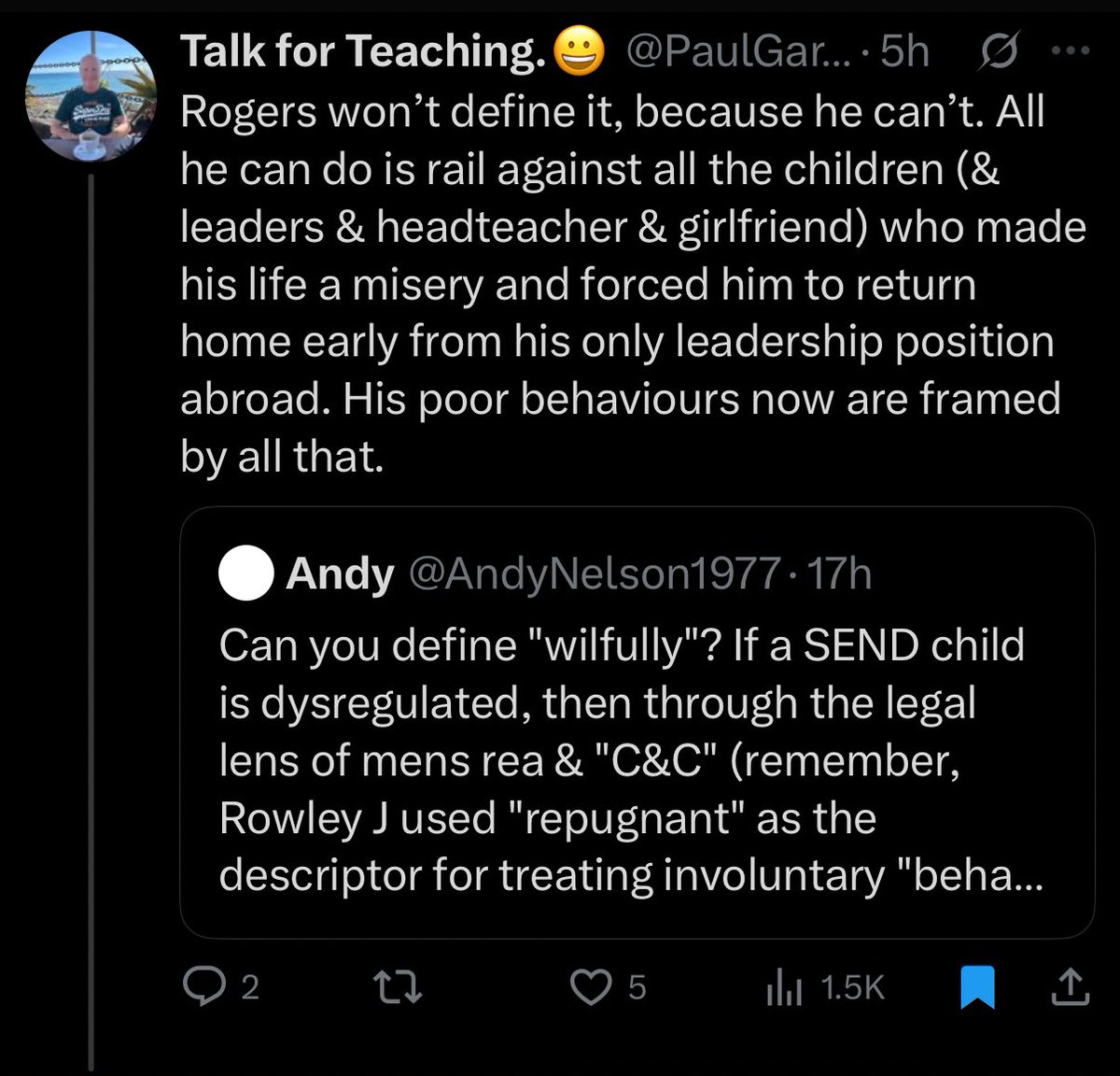 Tom Rogers tweet media