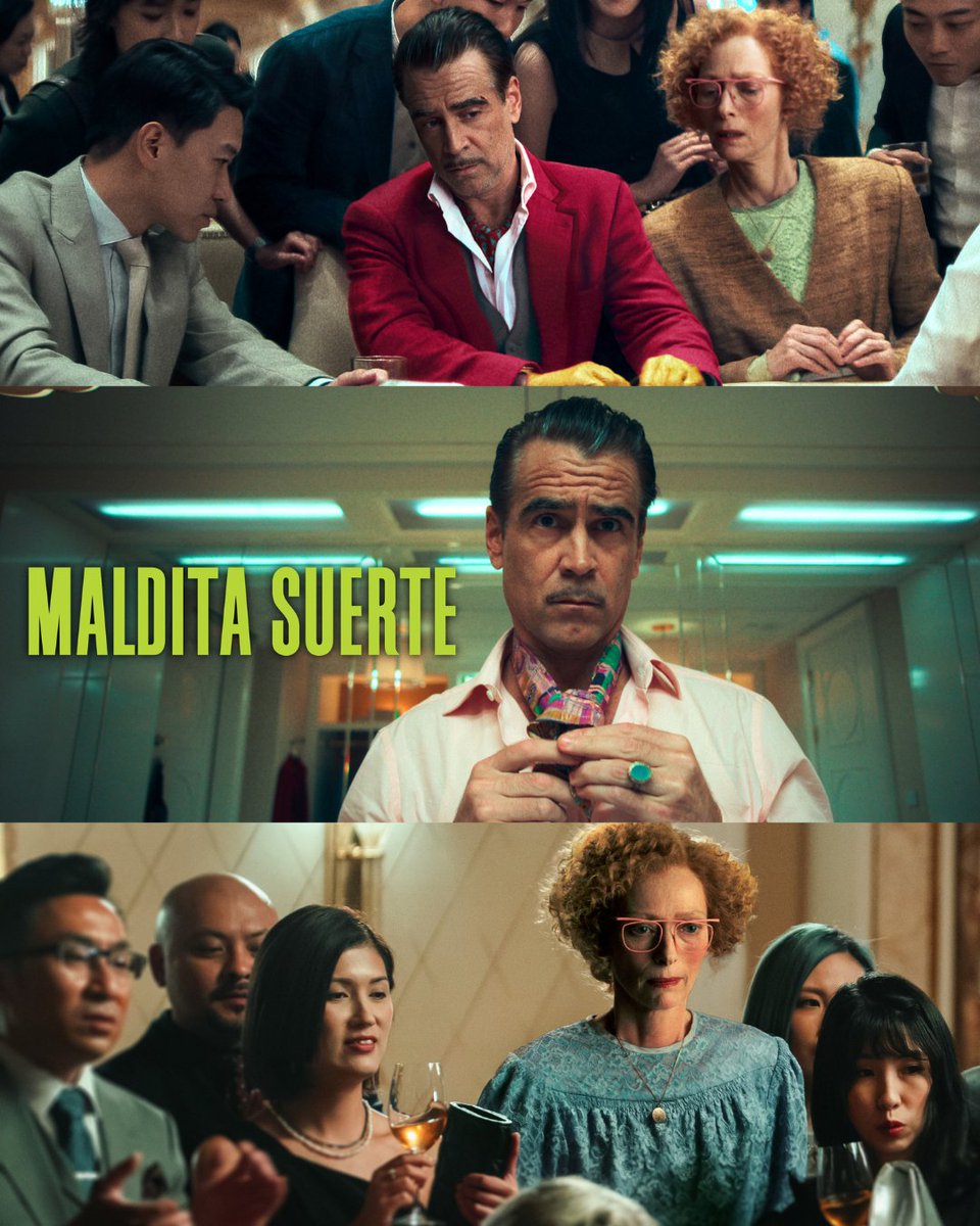 Netflix España (@netflixes) on Twitter photo Las cartas han jugado a nuestro favor con Colin Farrell. 'Maldita suerte', de Edward Berger, director de 'Cónclave' y 'Sin novedad en el frente', ya está disponible. Las cartas han jugado a nuestro favor con Colin Farrell. 'Maldita suerte', de Edward Berger, director de 'Cónclave' y 'Sin novedad en el frente', ya está disponible.