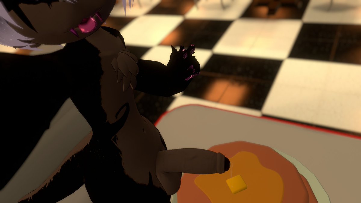 U-um...
I baked some pancakes~ >///<
Hope you don't mind the secret ingredient~ ✨
I made them with love just for you~🤎