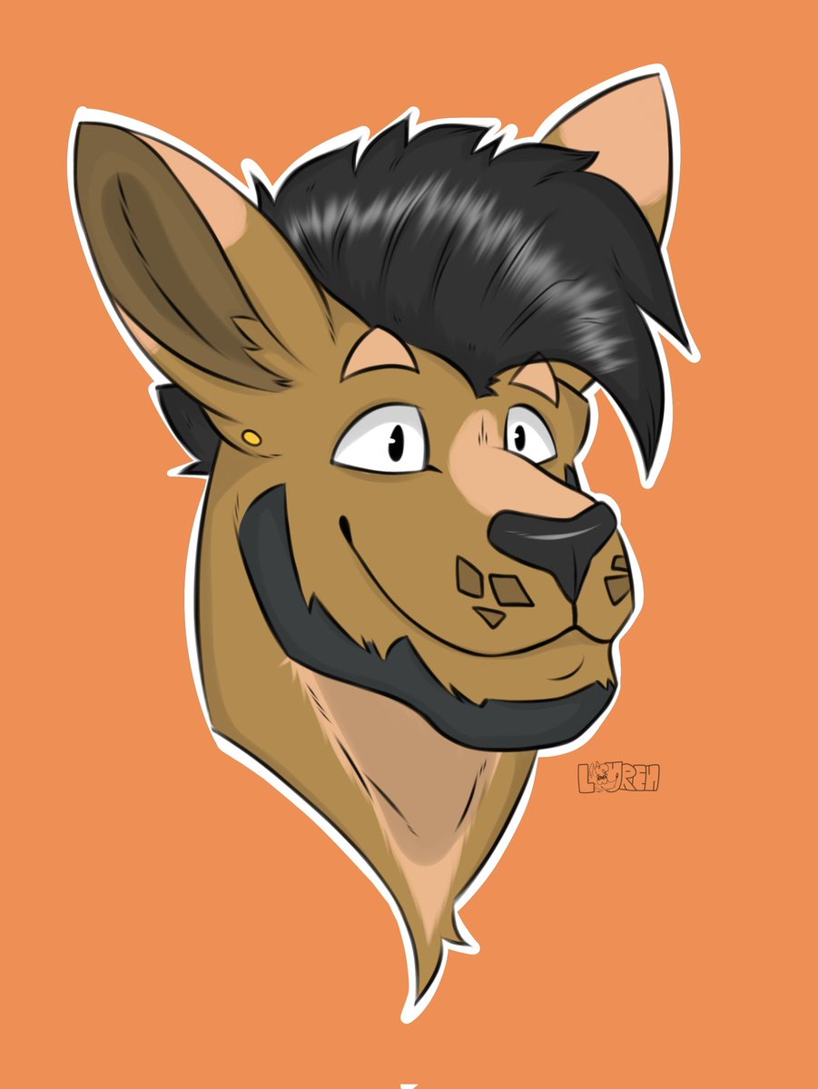 Head comm I made for <a href="/VexedLupine/">🦘Seff - Larger Than Your Average Roo</a> Thanks for the opportunity 💛