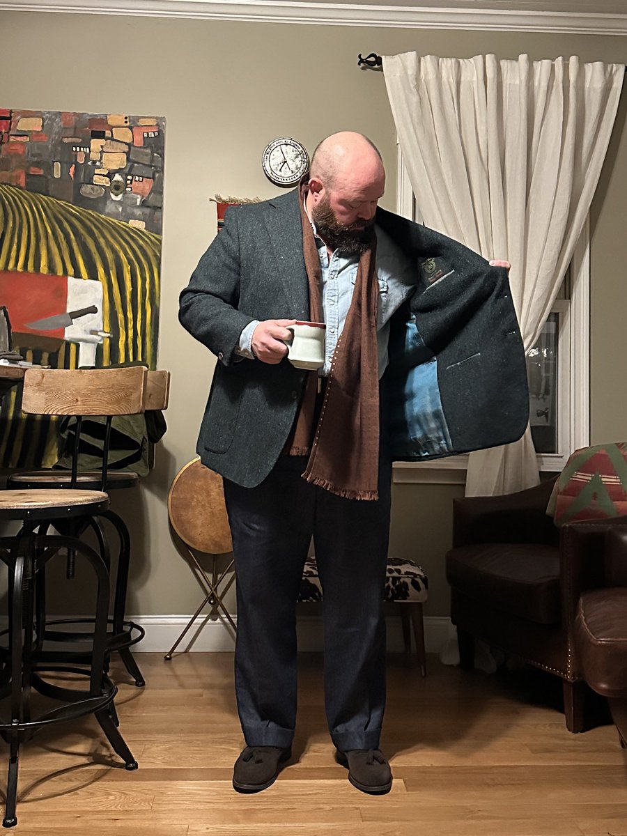 DavidLaneDesign's tweet image. Green and denim.