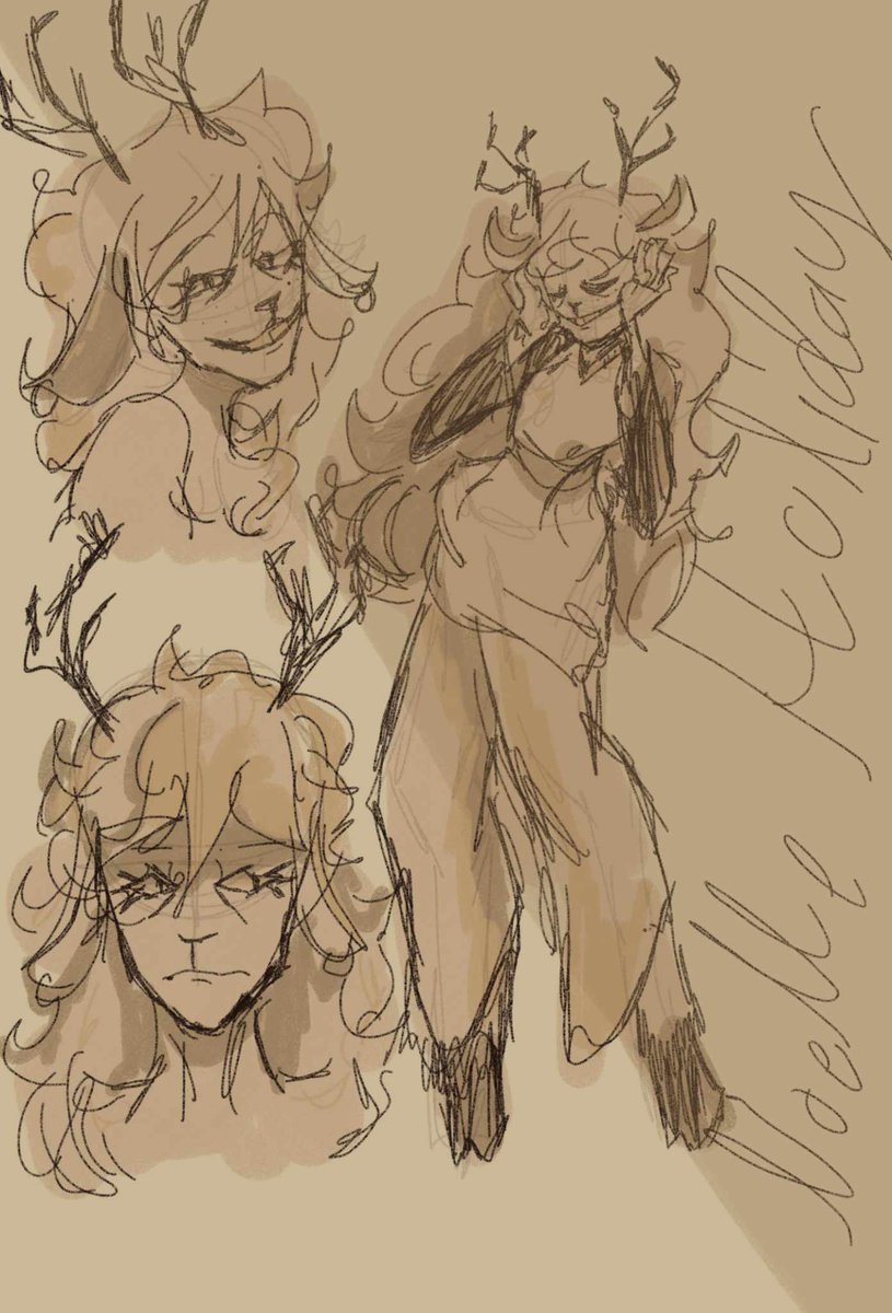 noelle holiday!#DELTARUNE #noelleholiday