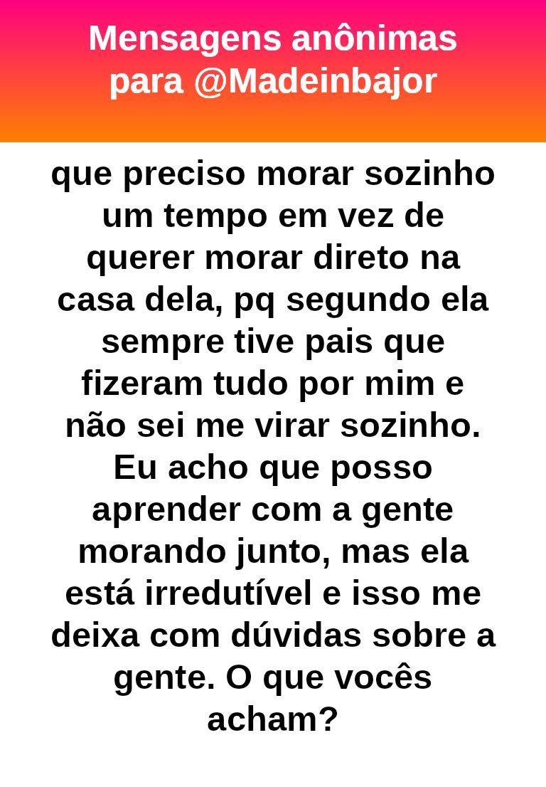 madeinbajor's tweet photo. Eu acho que ela tem razão.  #bajo25962 https://t.co/KhNyNDr9wg