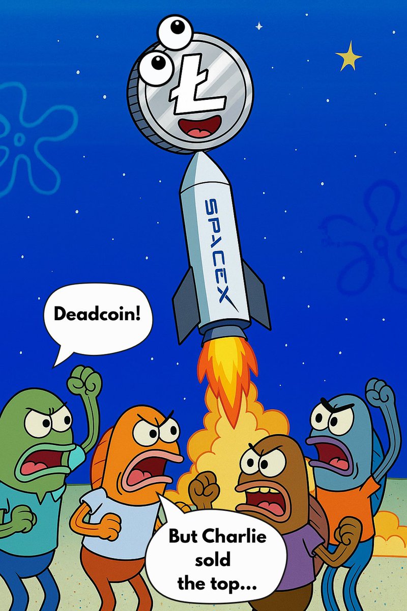 OllyHolmez's tweet image. Buy the rumour short the news LTC? Absolute losers - gonna rip and squeeze so hard. I’ll be here with me popcorn 🍿 #NASDAQ #ETF #LTCC