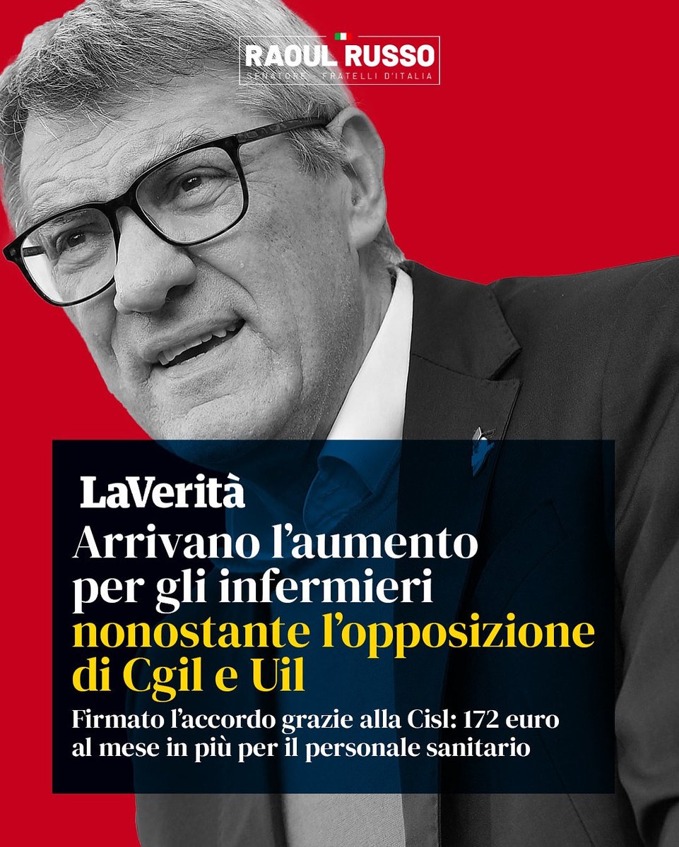Nonostante l’opposizione di Landini, il Governo ha sbloccato gli aumenti per il personale sanitario.

Andiamo avanti, nonostante loro.