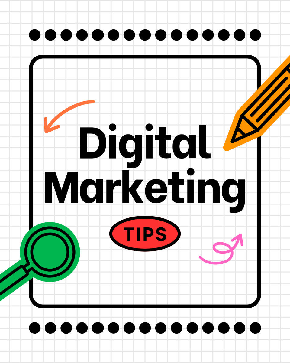 innovtionschool's tweet photo. 💡 Master Digital Marketing in 4 Simple Steps!
Success online isn’t luck — it’s strategy.
✅ Know your audience deeply
✅ Build your presence on social media
✅ Create content that connects
✅ Track, analyze &amp; optimize for growth https://t.co/uXUzHYSwKm
