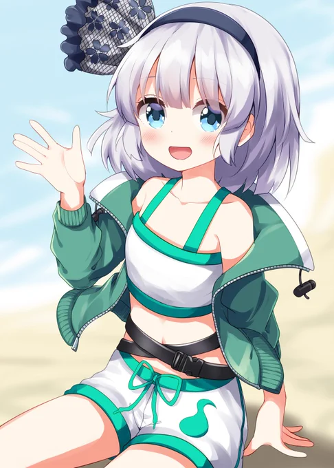 ロスワ水着妖夢