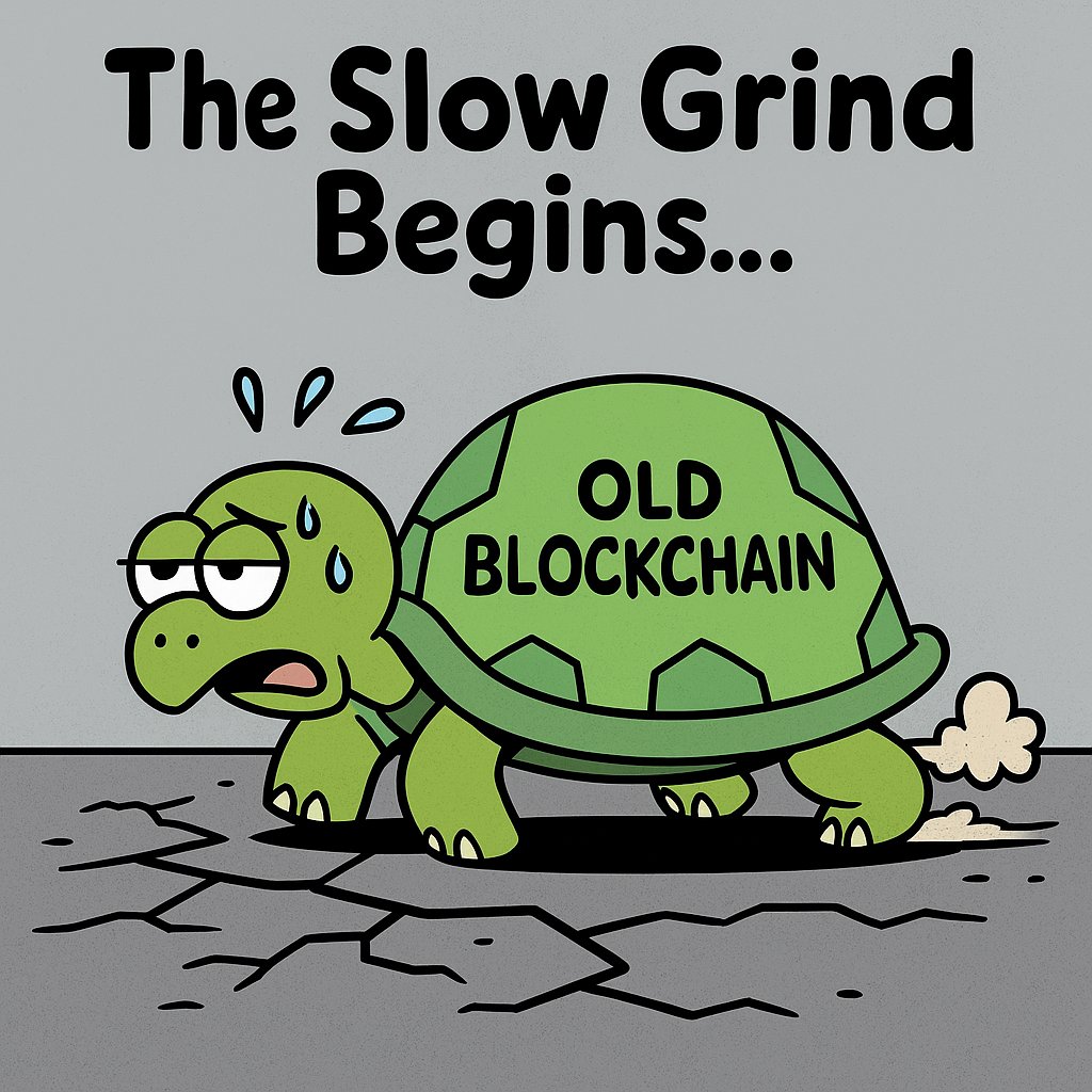 Mhdirostmifx's tweet image. Old Blockchain vs. Zama HPU!  Panel 1: The slow grind begins... Panel 2: Race over with HPU 20x speed!  Which side you on? Reply for a shoutout!  #ZamaCreatorProgram @zama_fhe