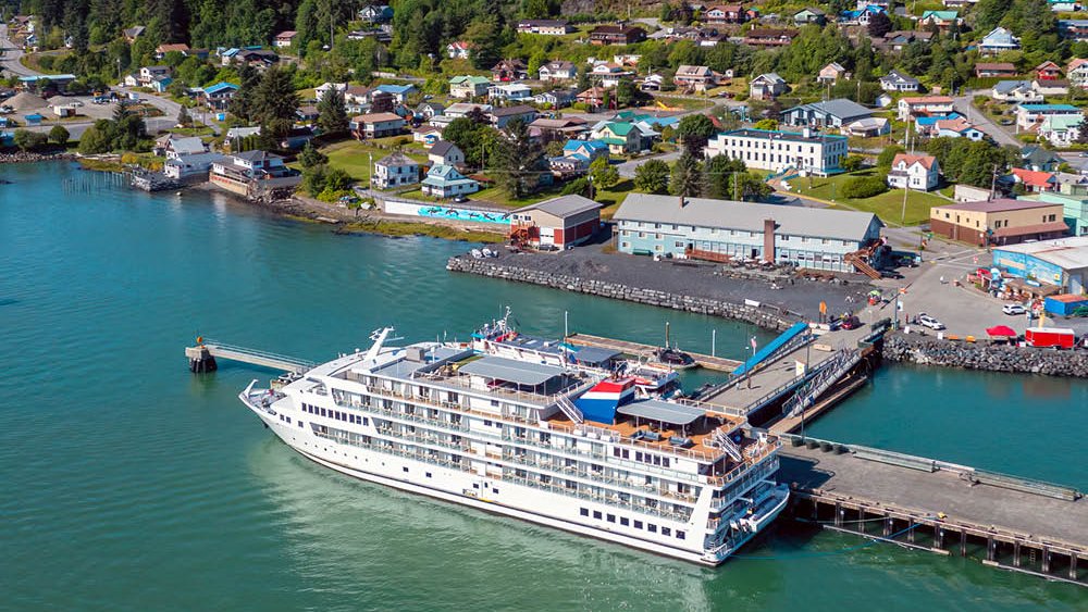 Spotted: American Constitution in Wrangell, #Alaska!