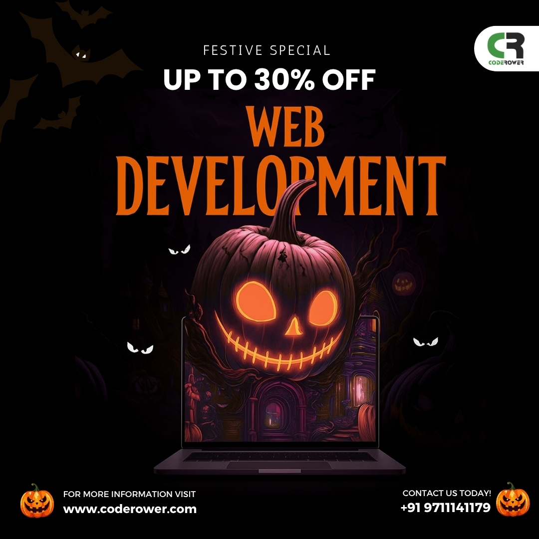 coderower's tweet image. 🎃 This Halloween, scare away slow websites!
Save up to 30% on custom web development solutions with CodeRower.
🔥 Limited-time offer — don’t miss out!
🔗 coderower.com/page/web-appli…
#coderower #halloweenoffer #festivedeals #webdevelopment #halloween2025 #digitalgrowth #halloween