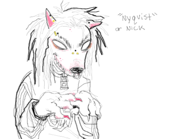 new cool guy i made in a magma with friends