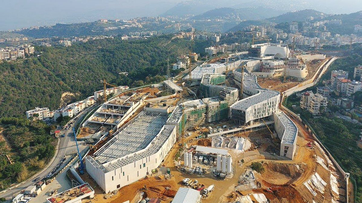 “Lebanon must reclaim its sovereignty”, says Tom Barrack when the American Embassy in Lebanon looks like this 👇