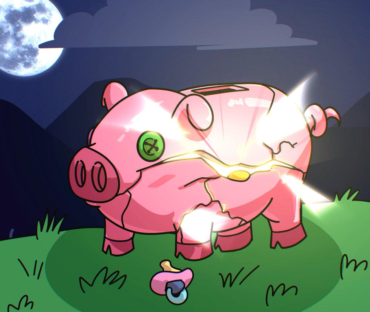 Something just cracked open under the moonlight....

It’s happening… 
He’s breaking free.

Be ready.👀🪙