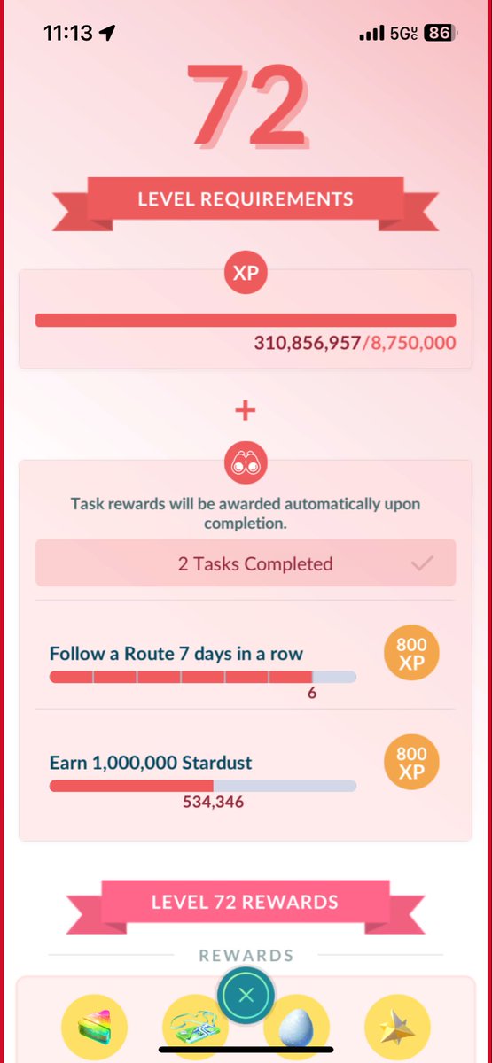 One more route. Although I still need the dust.