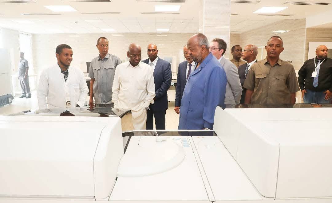🏥 Inauguration ce matin du nouvel hôpital Al Shifa aux côtés du Président <a href="/IsmailOguelleh/">Ismail Omar Guelleh</a>.

Un pas majeur pour la santé à Djibouti.
Félicitations à la CNSS et à sa directrice Deka Ahmed Robleh pour ce projet exemplaire au service des Djiboutiens. 🇩🇯

#IOG #Santé #CNSS #Djibouti