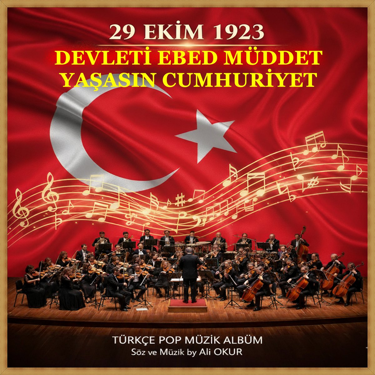 29 Ekim 1923 Devleti Ebed Müddet Yaşasın Cumhuriyet Şarkısı No BR I - müzik ve şarkı sözleri: Ali OKUR Medya Konya PR Music | Spotify open.spotify.com/intl-tr/track/…