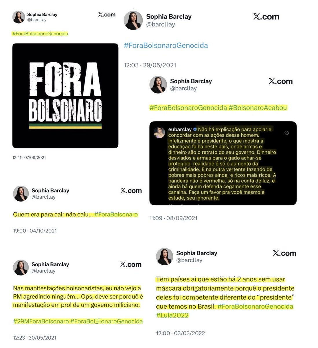 Quem era para cair não caiu,
ForaBolsonaro, governo miliciano, genocida.
Não há explicação para apoiar e concordar com as ações desse homem.
Infelizmente é presidente, o que mostra a educação falha neste país, e ainda há quem defenda cegamente esse canalha.

Faça um favor pra