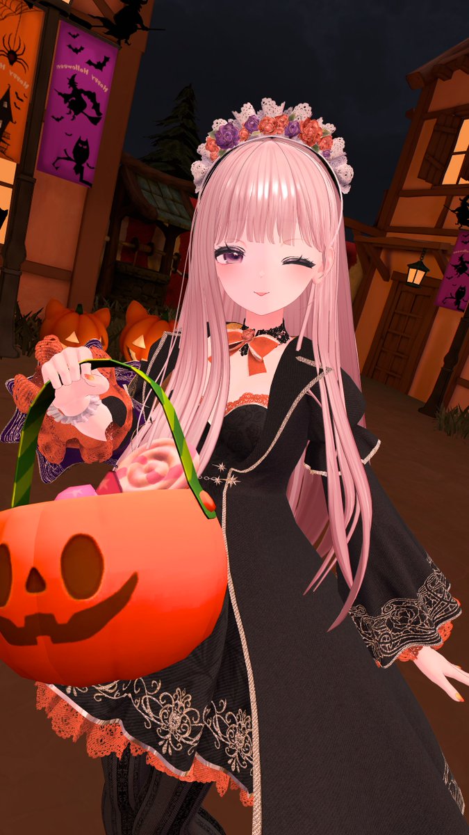 おはよ～🌸
ハロウィン前日だね～🎃
今日はどりぷらの時のハロウィン衣装✨

そして今日はメタのみのチェキのオンライン販売の最終日！皆買い忘れがないように気をつけてね🫶

#thrlooking_glass　#CHOCOLATERICE_vrc