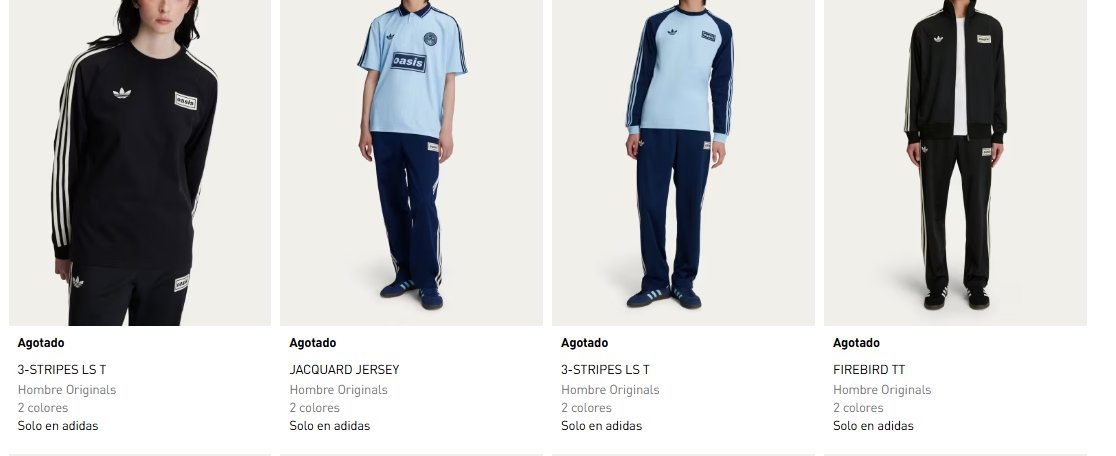 horaciogfx's tweet photo. otra vez trajeron 3 pinches playeras de Oasis x Adidas no mames. la venta era a las 9 y 9:01 ya todo agotado mellevalavergAaaa https://t.co/yC1XxaA6KZ