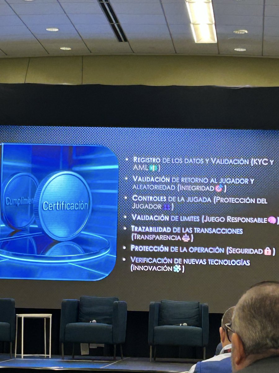 Conferencia “Certificación: La otra cara de la moneda” a cargo de José Carlos Figueroa, Gerente Regional Caribe de GLI (Gaming Laboratories International). #GATExpo2025 #PuertoRico