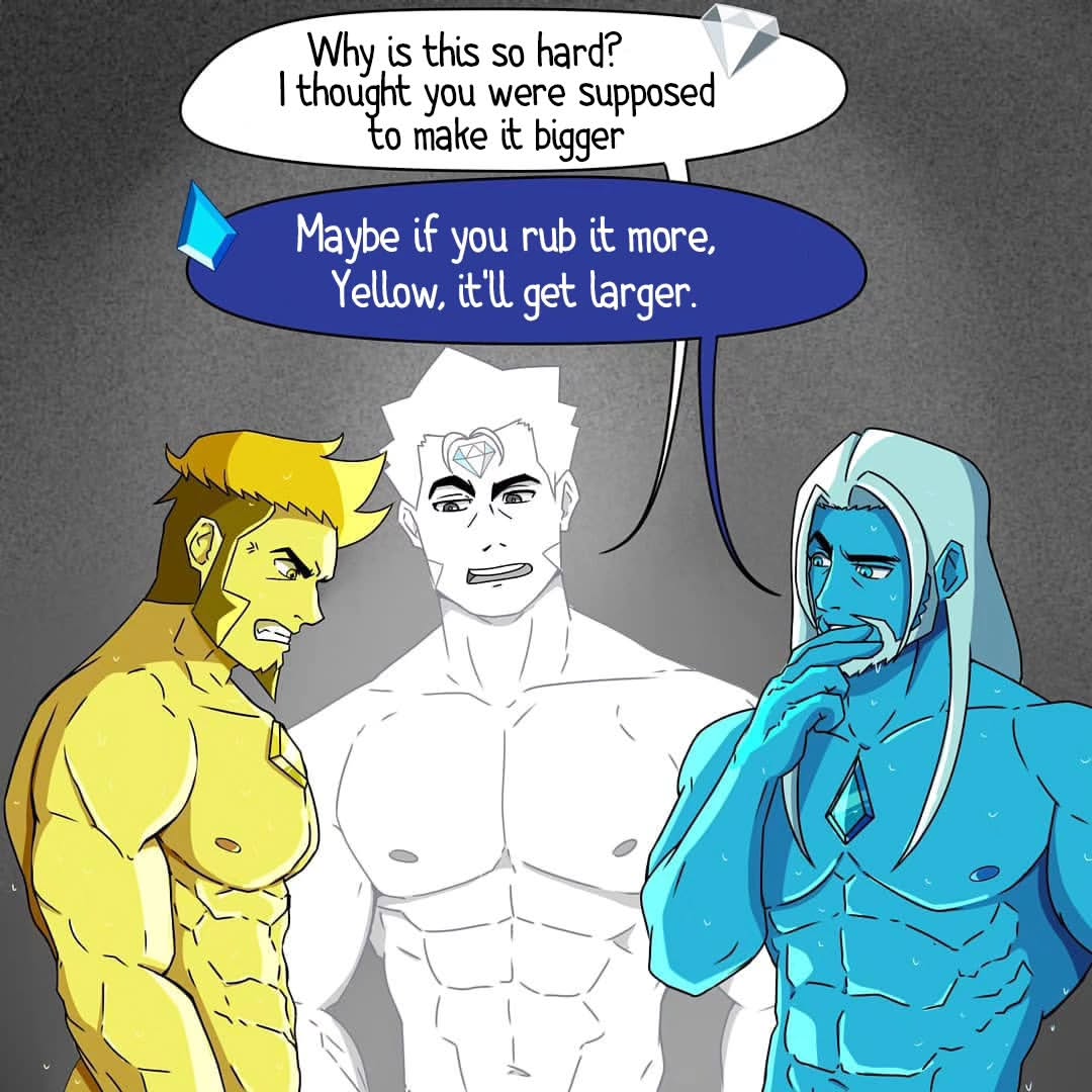 RaeMarkLee's tweet photo. The Pleasure room -Yellow, Blue , White, and Pink [reuploaded]
Male Version Steven Universe

opps wrong typo meant"The Pressure room"
Join my Patreon for Spicy Stuff.

#stevenuniversebluepearl #sufan #stevenuniversefan #conceptart #digitalart #diamondauthory
#maleversion #stevenuniversebluediamond #stevenuniverseye