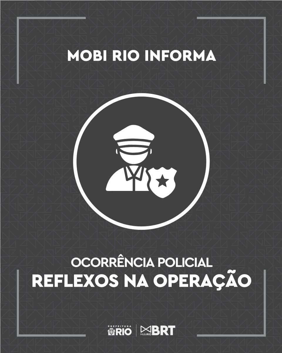 A #MobiRio informa que devido a uma operação policial nos Complexos da Penha e do Alemão, alguns serviços estão temporariamente interrompidos em ambos os sentidos por motivos de segurança.

Linhas afetadas:

🟠 Transcarioca
42 - Manaceia x Galeão (Parador)
46 - Penha x Alvorada