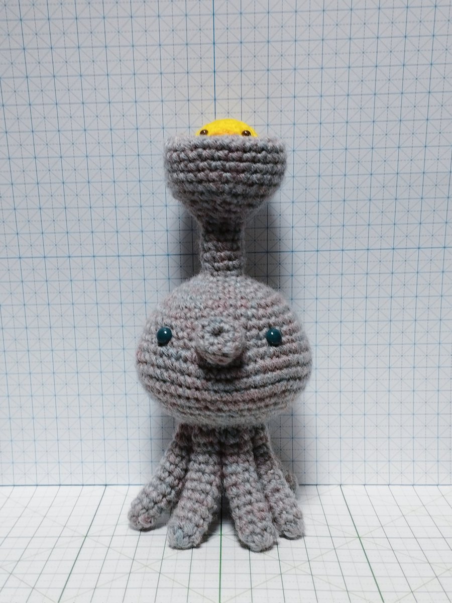 宇宙人
#あみコレ2025 
#あみぐるみ #amigurumi
