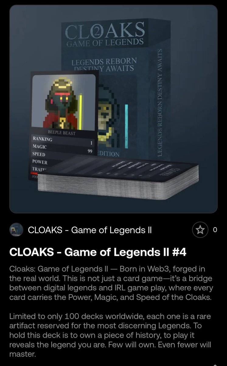 Deck #1 Sealed ✅ 
Deck #2 On its way 📦 

WE ARE ALL NAKAMIGOS