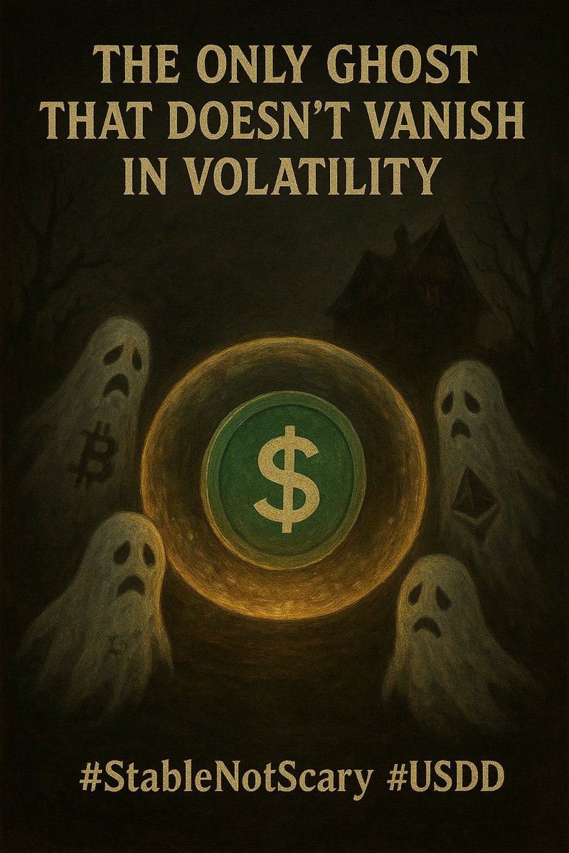 dashucharan1's tweet photo. Stirring up some DeFi magic this Halloween! 🎃
My “12% APY Potion” is brewed with stability and powered by $USDD — no tricks, just stable treats. 🪄💰

#USDDHalloween  #StableNotScary,  @usddio 

Tags* @NehalCh83825680 @Pastachain @CryptoWhale183 https://t.co/uD9wYhENMD
