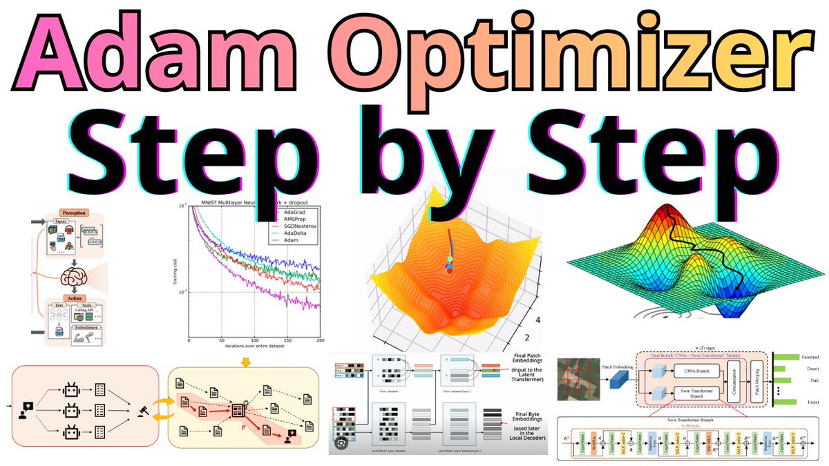 New video - ADAM Optimizer Explained Step by Step - First &amp; Second Moment, Zero Bias Correction

youtu.be/5tygLBoN_io