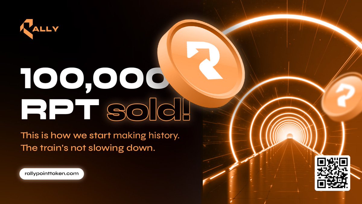 Over 100,000 RPT sold and counting. You blinked, we moved.

You can feel it , the shift, the energy, the movement.
Bit by bit, we’re doing it.
Not by noise or waiting for permission. 
We're showing up with zeal and energy.

We said it’s Africa’s time and turns out, we weren’t