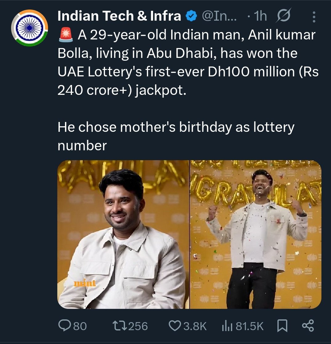 flamingcode's tweet image. Lucky man🤩