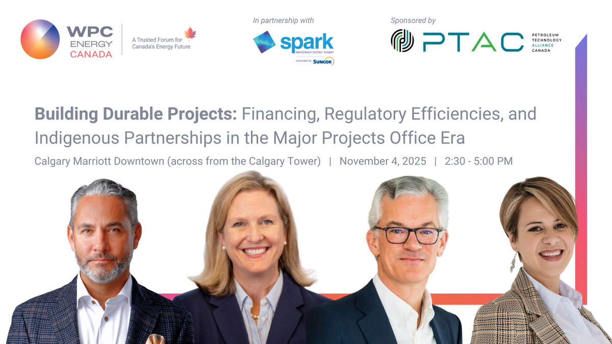 The countdown is on! ⏳ In just one week, we're gathering at the Calgary  Downtown Marriott to dive deep into the future of Canada's major  projects.

wpccanada.com/event/building…