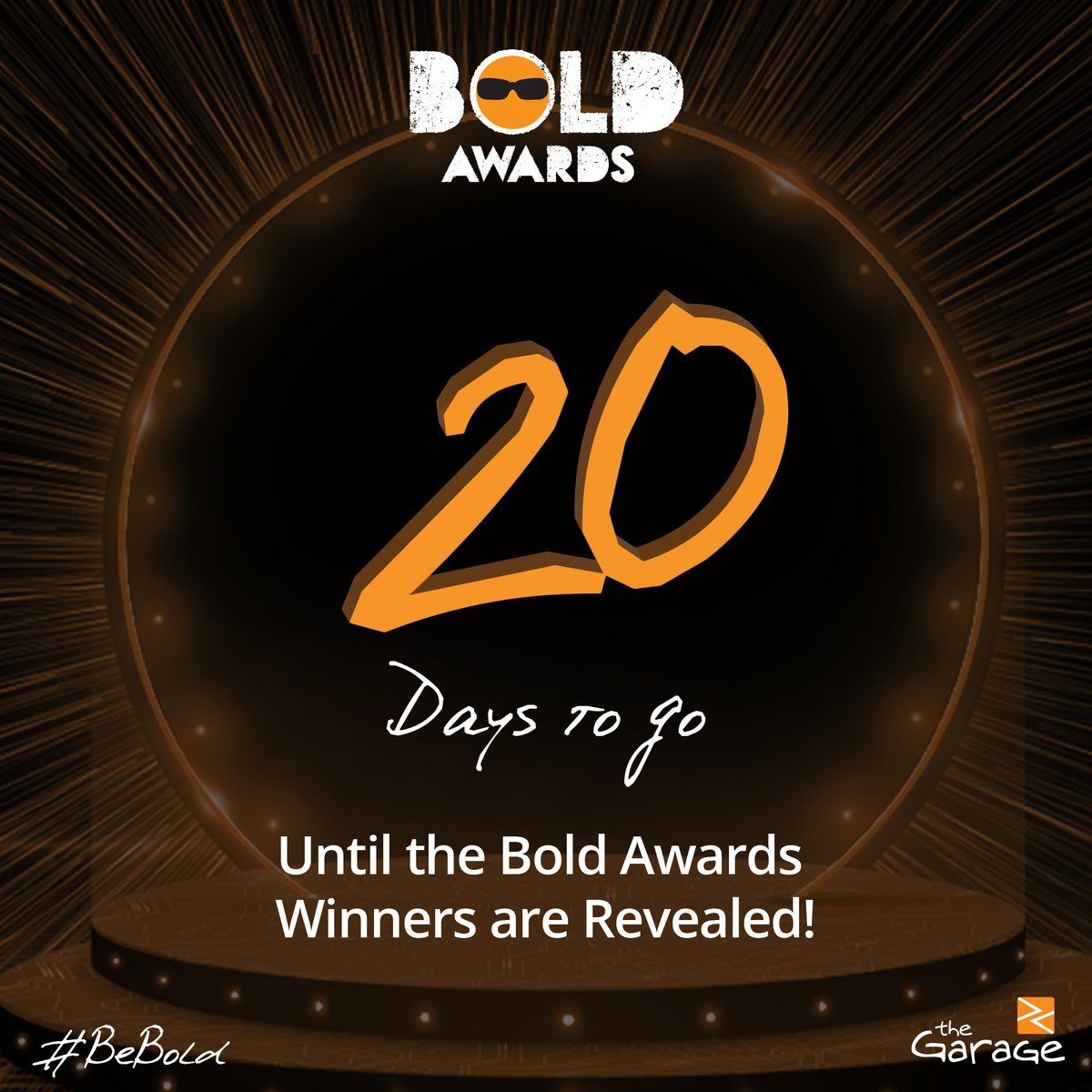Just 20 days to go until the Bold Awards winners are revealed! We can’t wait to celebrate the fearless leaders transforming healthcare and redefining what it means to #BeBold.

📅 Monday, Nov 24 — mark your calendars!

#BoldAwards #TheGarage #HealthcareInnovation