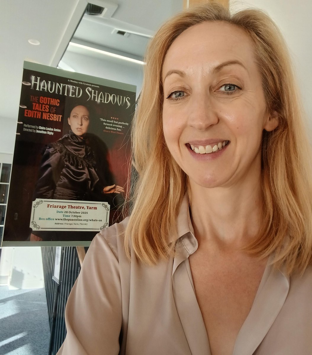 We've made it to England's ghostliest county - North Yorkshire!

Join us tonight in Yarm, where we'll be sharing Edith Nesbit's  gothic tales tonight at <a href="/PAAuditorium/">The PAA</a>. 

Expect midnight murders, dark secrets and a pavilion with a mind of its own...
 thepaaonline.org/whats-on/haunt…