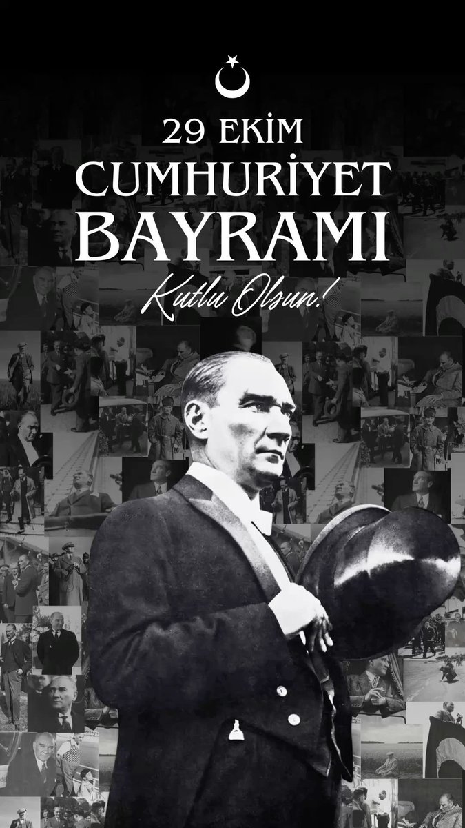 🇹🇷 Cumhuriyetimizin 102. yılı kutlu olsun! 🇹🇷

29 Ekim Cumhuriyet Bayramı ve Türkiye Cumhuriyeti’nin 102. doğum günü kutlu olsun. Cumhuriyetimizi bizlere armağan eden Gazi Mustafa Kemal Atatürk ve silah arkadaşlarını minnet, rahmet ve saygıyla anıyorum.
#NeMutluTürkümDiyene