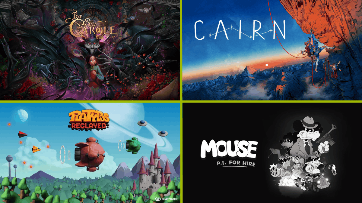 disobey's tweet image. It's International Animation Day, &amp;amp; these four games have the COOLEST animation &amp;amp; art styles, change my mind 👀👇