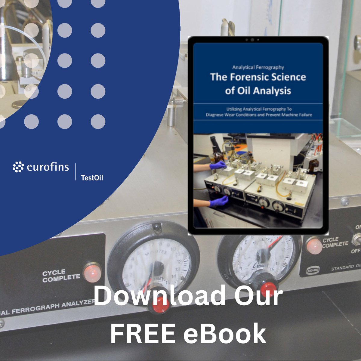 TESTOILAnalysis's tweet image. Every machine tells a story—and Analytical Ferrography helps you read it. By examining the shape, size, and composition of wear particles in oil, this technique reveals early signs of equipment stress long before a failure occurs.
Download our free eBook: hubs.la/Q03M_9vz0