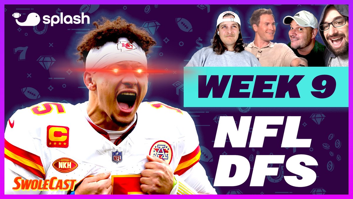 swolecast's tweet image. Week Nine and we are LOCKED IN on giving you the very best first look show you&apos;ll see this week.

Live at Noon ET.