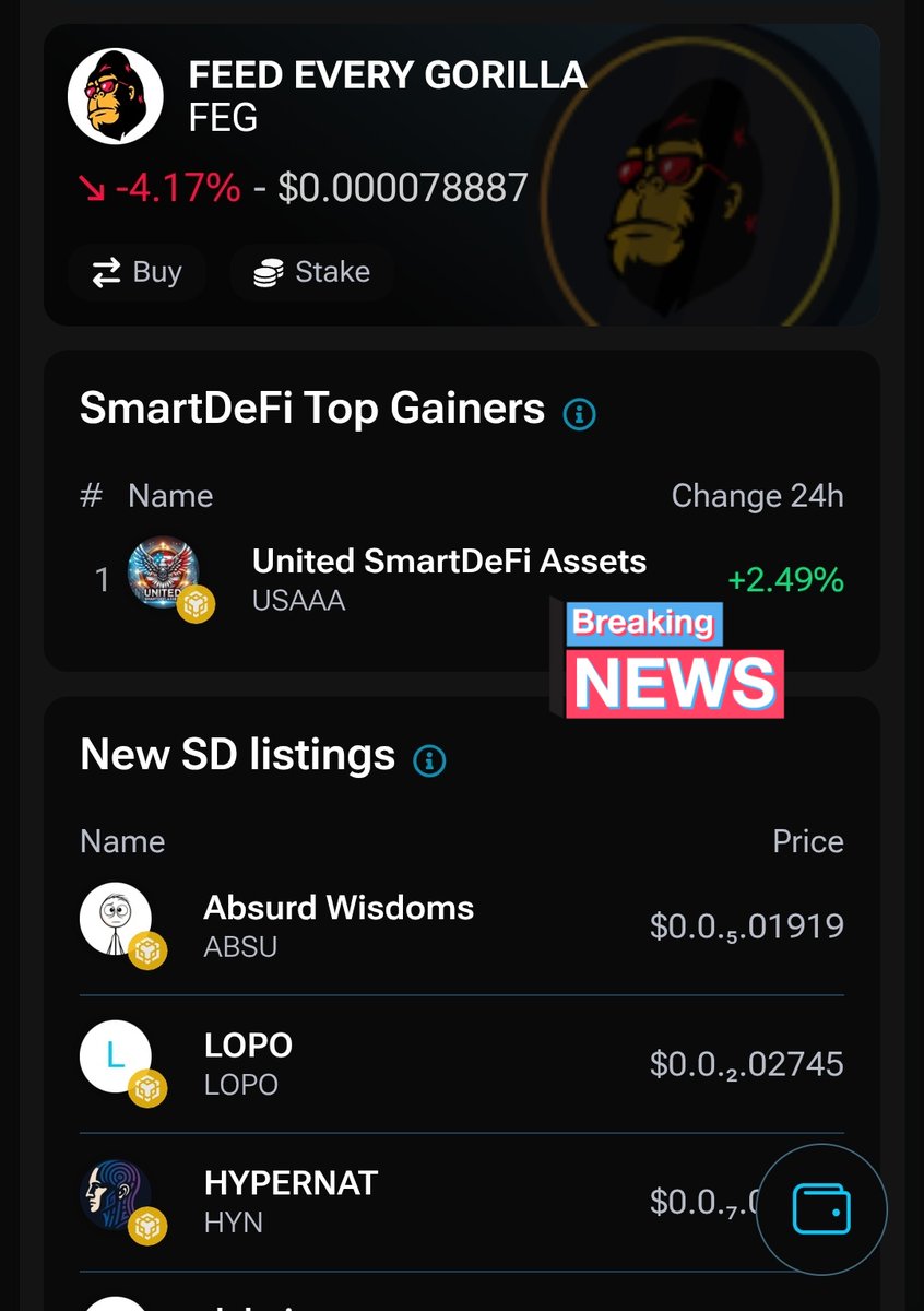 United SmartDeFi Assets tweet media