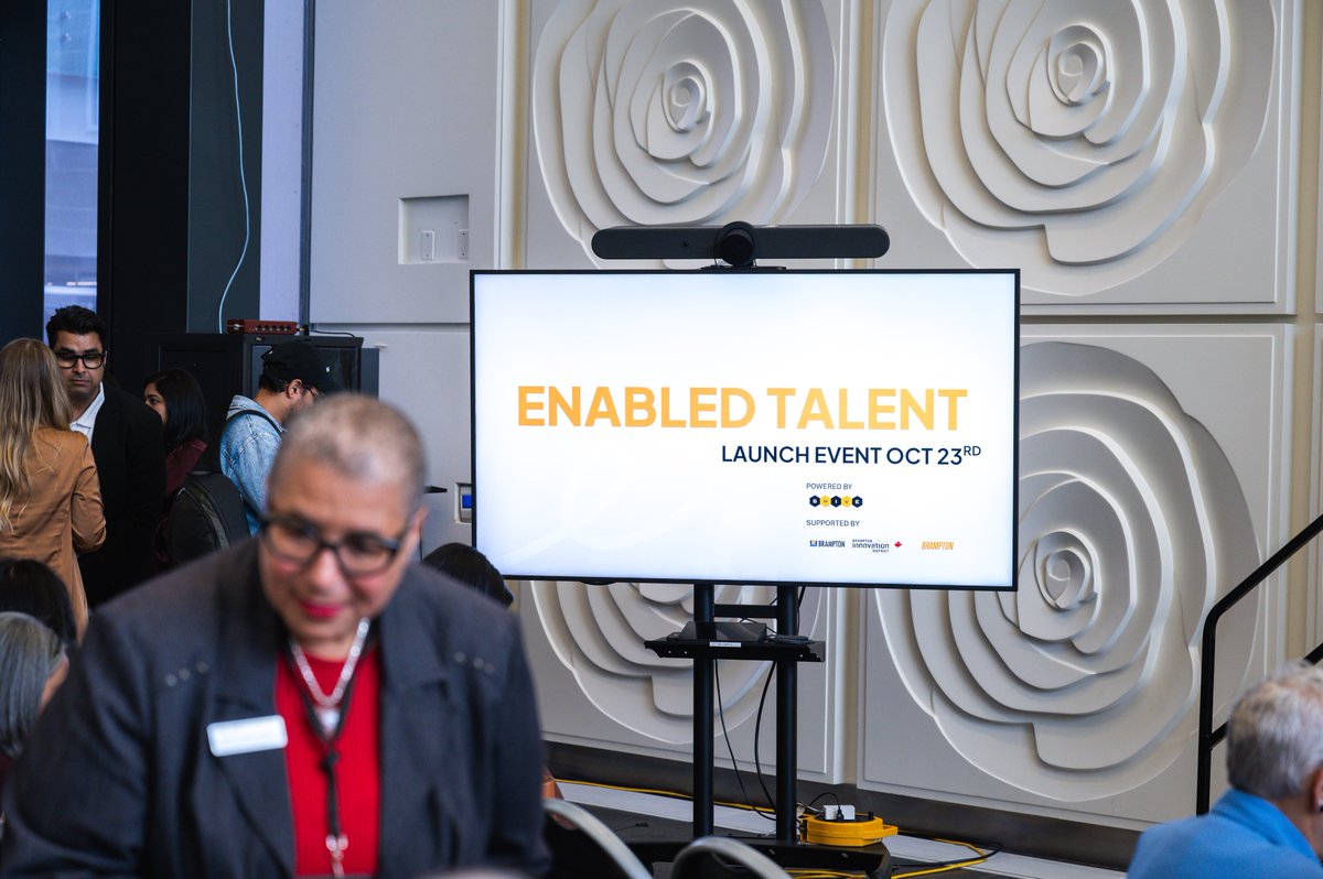 ymediagroup's tweet image. Enabled Talent Launches from Brampton to Tap Into the World’s Largest Untapped Workforce

Read more at: southasiandaily.com/enabled-talent…

@bhiveworkspace @CityBrampton @RodPower7_8 

#YMedia #YMediaGroup #YMediaPlus #SouthAsianDaily #EnabledTalent #Brampton #InclusiveEmployment…