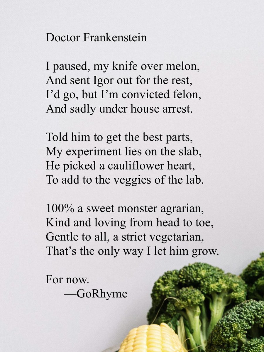 GoRhyming's tweet image. #vss365 #experiment #poem #poetry #poetrycommunity