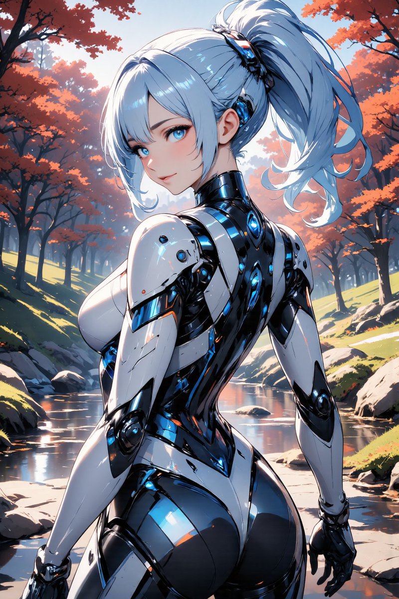 RobotGirlMania's tweet image. ソラちゃんの背中、やはり最高だね😇
おはようございます☀
#AIアンドロイドの彼女