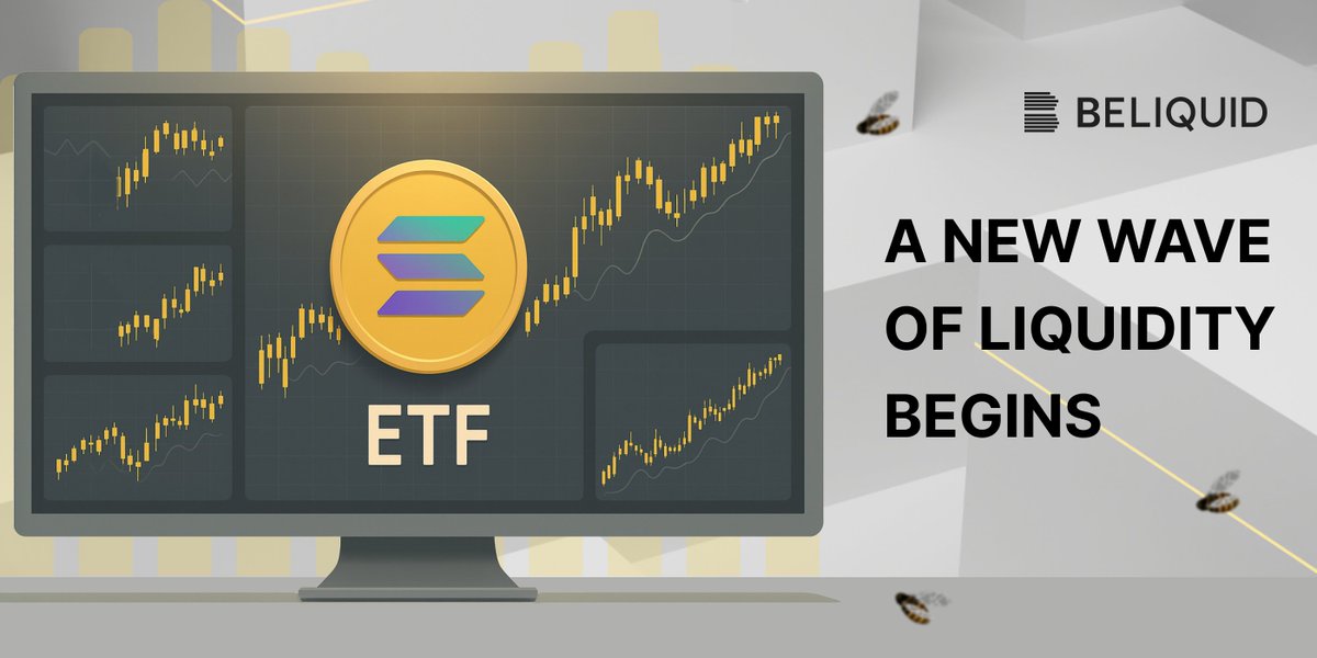 beliquid_agency's tweet photo. 🚀 Solana ETF Goes Live

Bitwise launches the first spot Solana ETF with built-in staking on Oct 28 - joined by Litecoin and Hedera ETFs from Canary Capital.
Grayscale’s Solana fund follows a day later.

Institutional liquidity just leveled up!

#Crypto #Liquidity #BeLiquid https://t.co/36JTmgnDRs