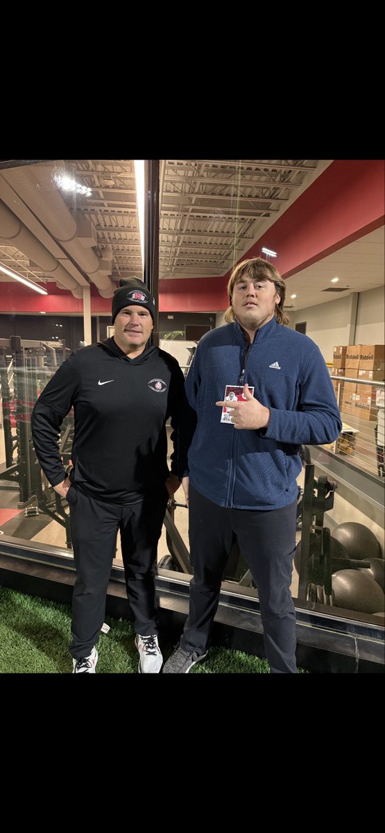 After a great game day visit, I am very grateful to announce I have received an offer from <a href="/IndWesleyan_FB/">Indiana Wesleyan FB</a>. Felt like family and I can’t wait to be back! #AGTG <a href="/drewengels/">Drew Engels</a> <a href="/Coach_Rode/">Andrew Rode</a> <a href="/CoachNelson23/">Coach Darren Nelson</a> <a href="/CoachTaylorOL/">Randall Taylor</a> <a href="/EsteroFB/">Estero High School FB</a> <a href="/CoachEastman_/">Cody Eastman</a>