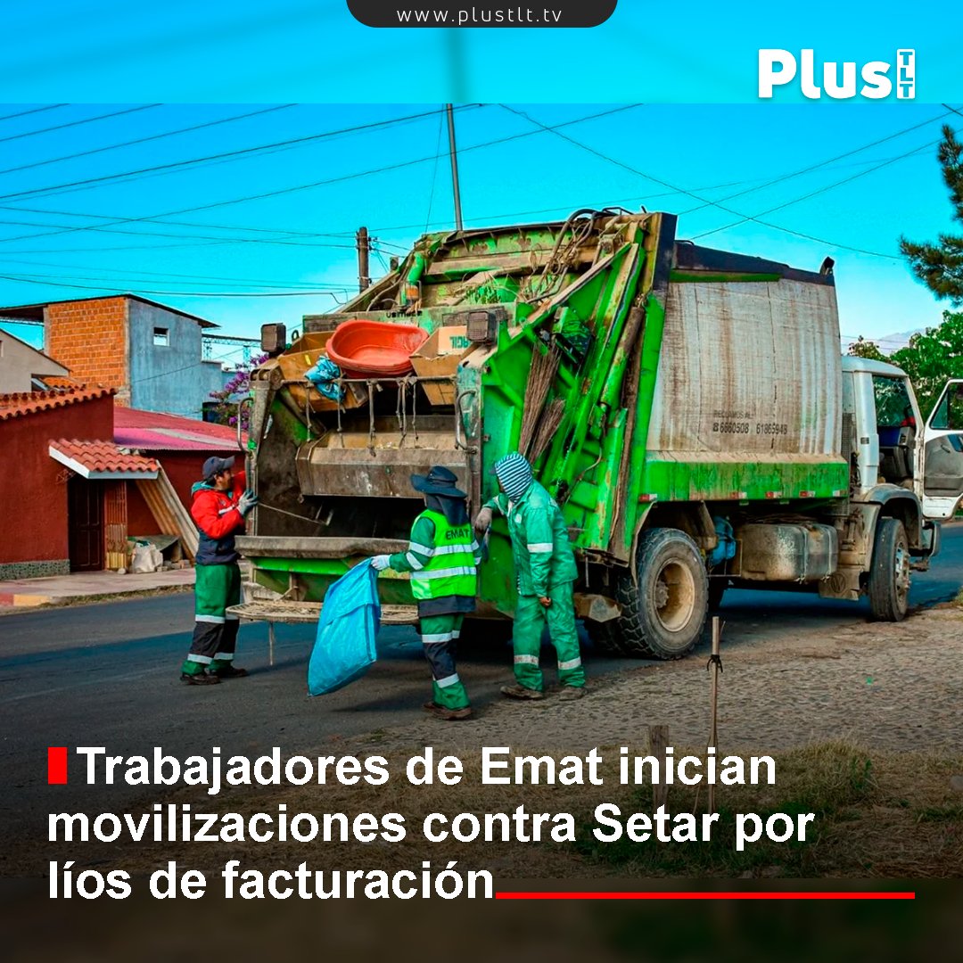 PlusTLT's tweet image. Trabajadores de Emat inician movilizaciones contra Setar por líos de facturación
#Emat #Setar #Facturacion #AseoUrbano #Tarija #Bolivia
Mira la nota completa en el siguiente link:
is.gd/GIT4GL