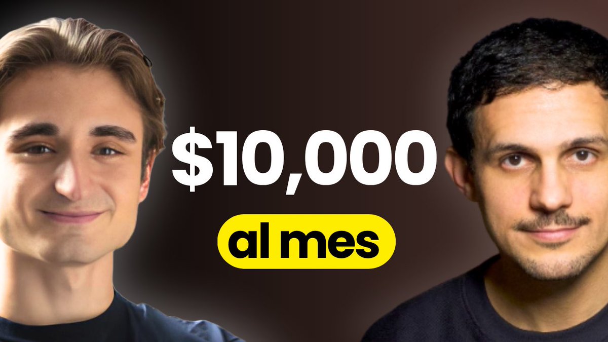 iosonomauricio's tweet image. Ya disponible: 

Tiene 24 Años y Creó 2 Apps que Generan $10K/Mes

youtu.be/vPL81YSG5cY