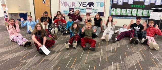 It was a Terrrrrrifying Tuesday here at RAMS.  The Jacket Leaders woke up from a variety of nightmares.  They were too scary to share!  Love Halloween Spirit Week! 🎃  #GirardBuzz