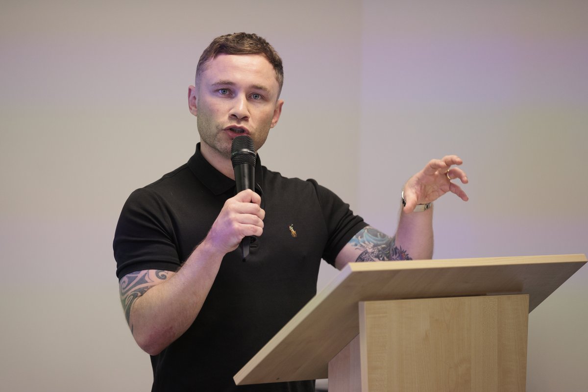 Carl Frampton has hailed those behind a new education and empowerment centre for struggling families as the “real heroes” of Belfast.

Frampton was the guest of honour on Tuesday at the opening of the city centre facility operated by the charity Foodstock!
